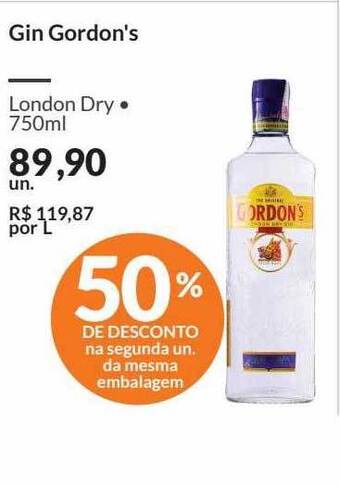 Zaffari Gin gordon's oferta