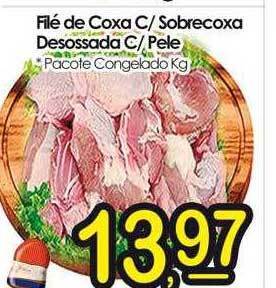 Filé de coxa c sobrecoxa desossada c pele