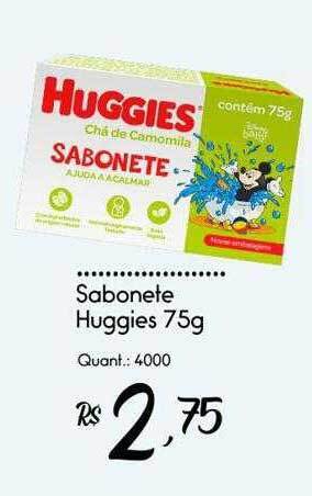 Giassi Supermercados Sabonete huggies oferta