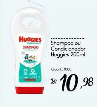 Giassi Supermercados Shampoo ou condicionador huggies oferta