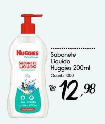 Giassi Supermercados Sabonete líquido huggies oferta