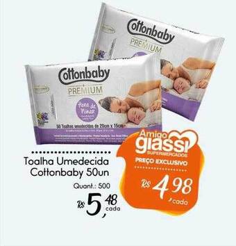 Toalha umedecida cottonbaby