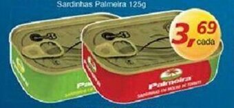 Supermercados Guanabara Sardinhas Palmeira 125g oferta