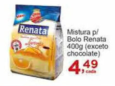 Rossi Supermercado Mistura p/ Bolo Renata 400g oferta