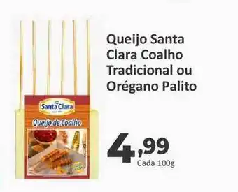 Peruzzo Queijo santa clara coalho tradicional ou orégano palito oferta