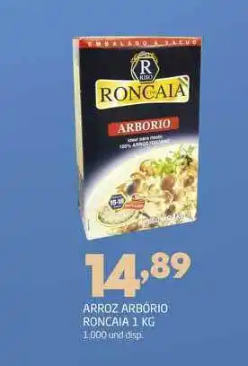 Arroz Arbório Roncaia 1kg