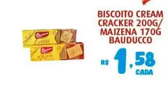 Bahamas Supermercados Biscoito Cream Cracker 200g- Maizena 170g Bauducco oferta
