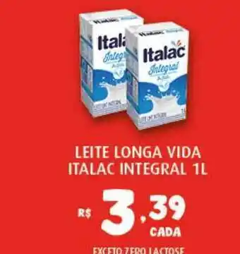 Bahamas Supermercados Leite Longa Vida Italac Integral 1l oferta