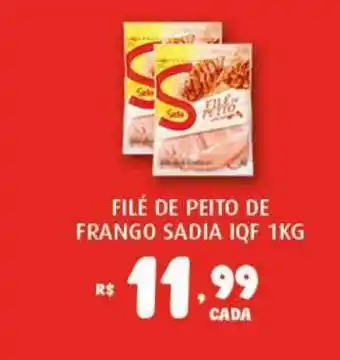 Bahamas Supermercados Filé De Peito De Frango Sadia Iqf 1kg oferta