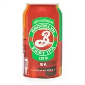 Sam's Club Cerveja east ipa puro malte brooklyn lata 350ml oferta