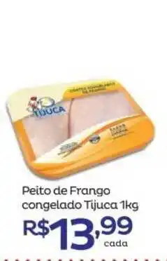 Super Lagoa Peito De Frango Congelado Tijuca 1kg oferta