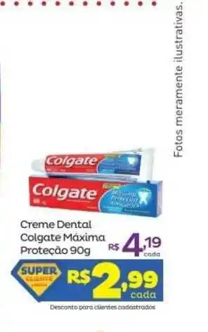 Creme Dental Colgate Máxima Proteção 90g