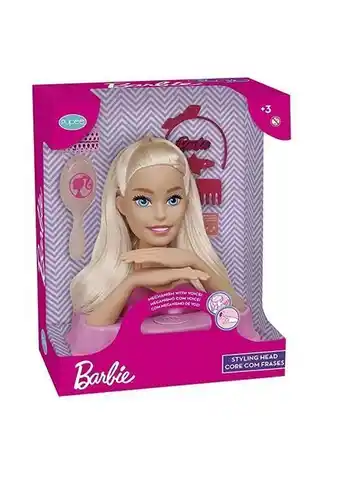 Boneca barbie styling core busto - puppe