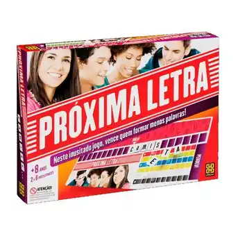 Jogo próxima letra - grow