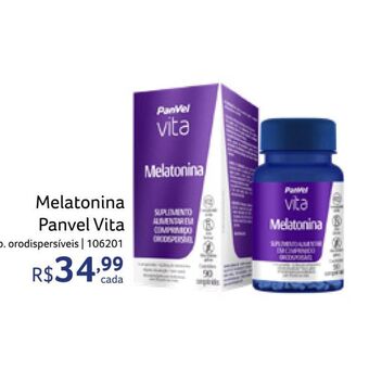 Panvel Farmácia Melatonina oferta