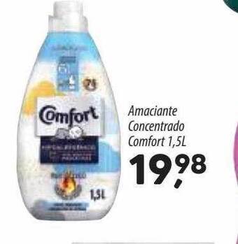 Amaciante concentrado comfort