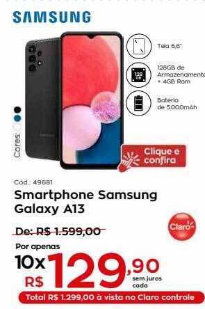 Smartphone samsung galaxy a13