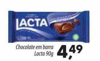 Asun Chocolate em barra lacta oferta