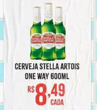Bahamas Supermercados Cerveja stella artois one way oferta