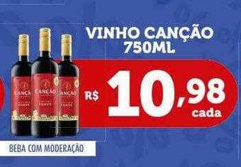 Bahamas Supermercados Vinho canção oferta