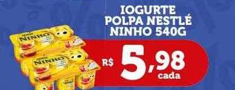 Bahamas Supermercados Iogurte polpa nestlé ninho oferta