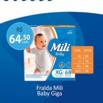 Tchê Farmácias Fralda mili baby giga oferta