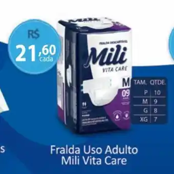 Tchê Farmácias Fralda uso adulto oferta