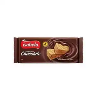 Imec Supermercados Biscoito wafer isabela chocolate 100g oferta