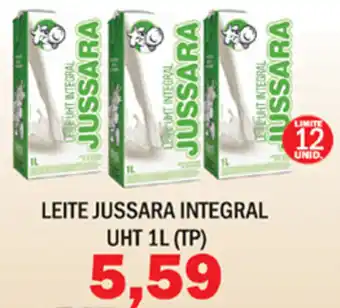 Supermercados Mendonça Leite Jussara integral UHT 1L oferta