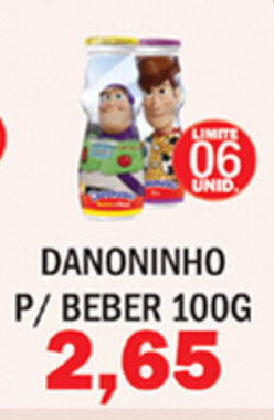 Supermercados Mendonça Danoninho p/ Beber 100g oferta