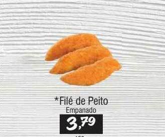 Big Mais Supermercados Filé de peito empanado oferta