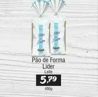 Big Mais Supermercados Pão de forma lider oferta