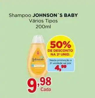 Supermercados Mundial Shampoo johnson's baby oferta
