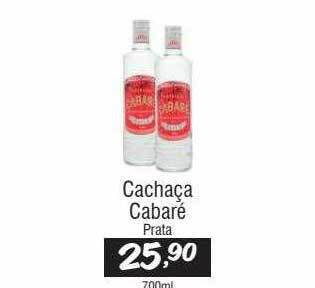 Big Mais Supermercados Cachaça cabaré prata oferta