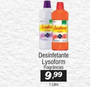 Big Mais Supermercados Desinfetante lysoform oferta