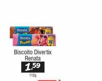 Big Mais Supermercados Biscoito divertix renata oferta
