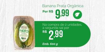 Oba Hortifruti Banana prata orgânica oferta