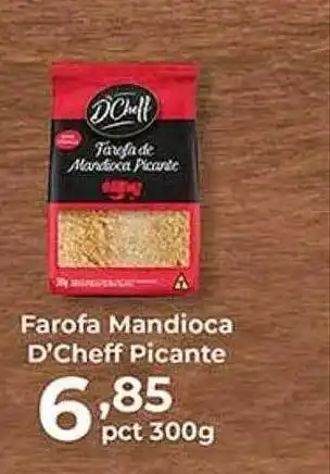 Supermercados Tauste Farofa mandioca d'cheff picante oferta