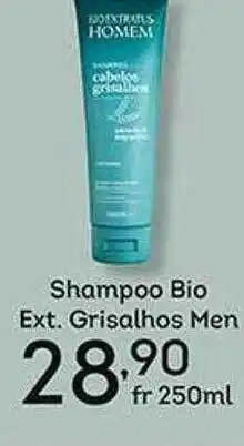 Supermercados Tauste Shampoo bio ext. grisalhos men oferta