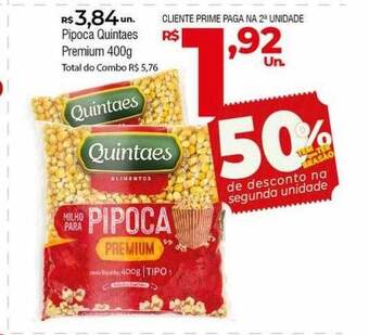 Pipoca quintaes premium