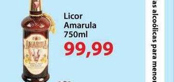 Chama Supermercados Licor amarula oferta