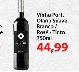 Chama Supermercados Vinho port olaria suave branco rosé tinto oferta