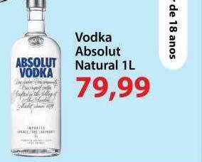 Vodka absolut natural