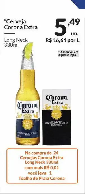 Zaffari Cerveja corona extra oferta