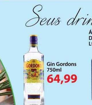Chama Supermercados Gin gordons oferta
