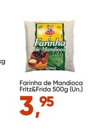 Imec Supermercados Farinha de mandioca fritz&frida oferta