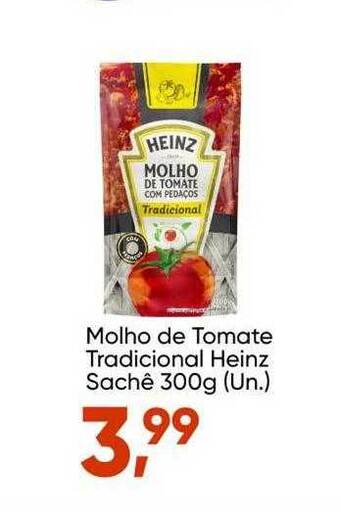 Imec Supermercados Molho de tomate tradicional heinz oferta