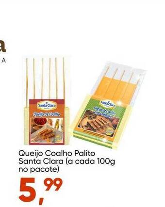 Imec Supermercados Queijo coalho palito santa clara oferta
