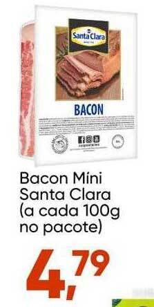Imec Supermercados Bacon mini santa clara oferta