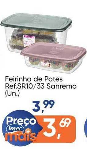 Feirinha de potes sanremo